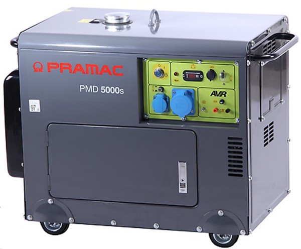 PRAMAC Groupe électrogène PMD5000S 230 V 50 Hz Monophasé DIESEL
